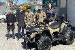 Сотрудники Примтеплоэнерго передали в зону СВО квадроцикл для морских пехотинцев