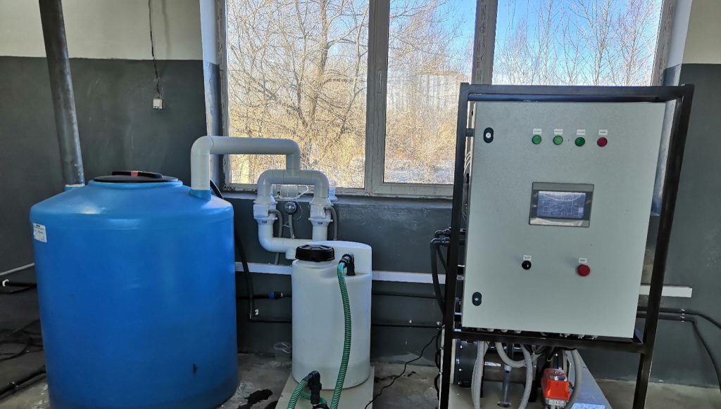 оборудование для обеззараживания воды на водозаборе в Дальнегорске 2.jpg